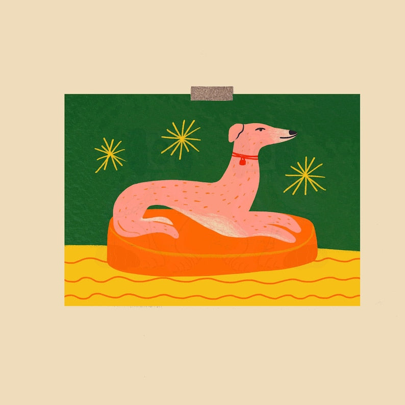 Staffordshire Greyhound Ornament-Neighbourhood Store 