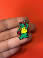 Turnip  + Bramble The Frog Pin