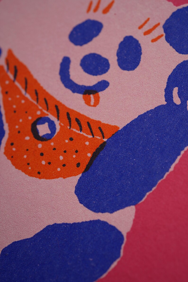 Mini Handprinted Panda