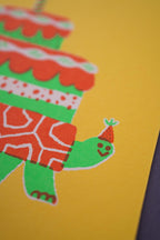 Mini Handprinted Tortoise
