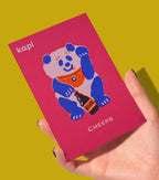 Mini Handprinted Panda