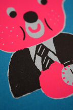 Mini Handprinted Bear