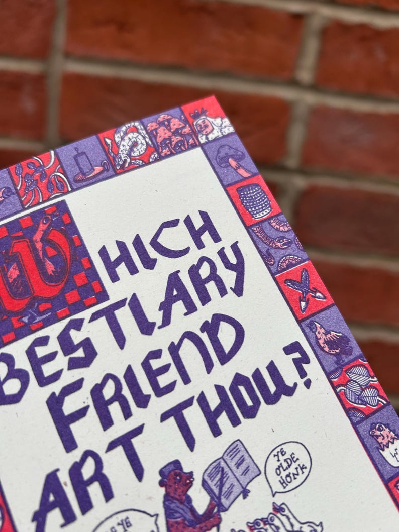 Which Bestiary Friend Art Thou?