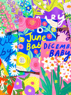 New Baby Card - One For Each Month-Neighbourhood Store 
