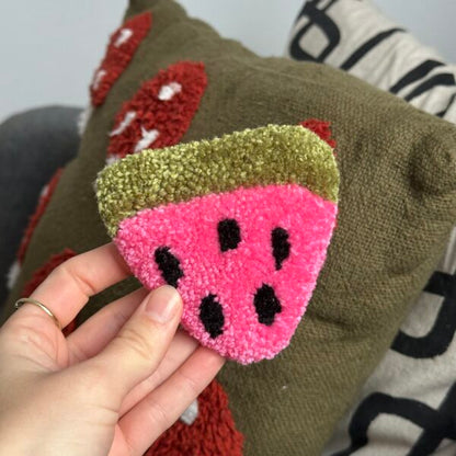 Tufted Watermelon Magnet