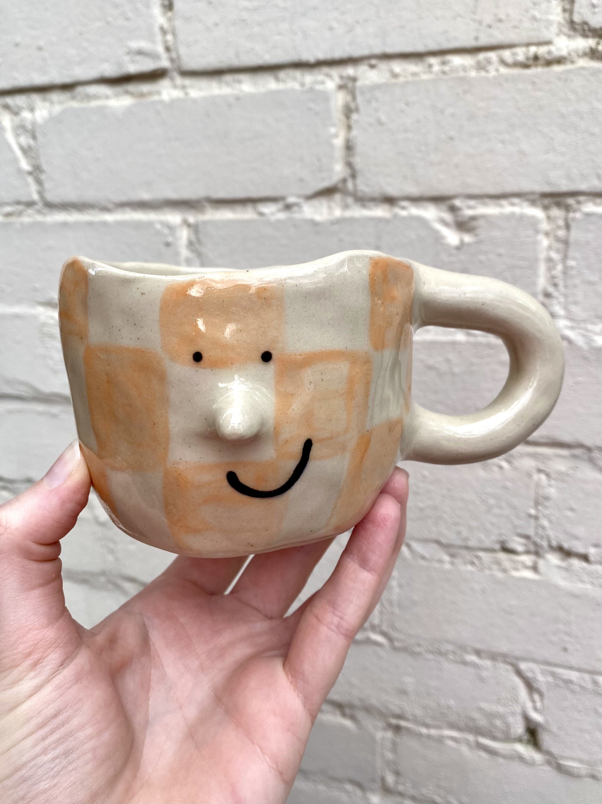 Peachy/ Orange Buddy Mug