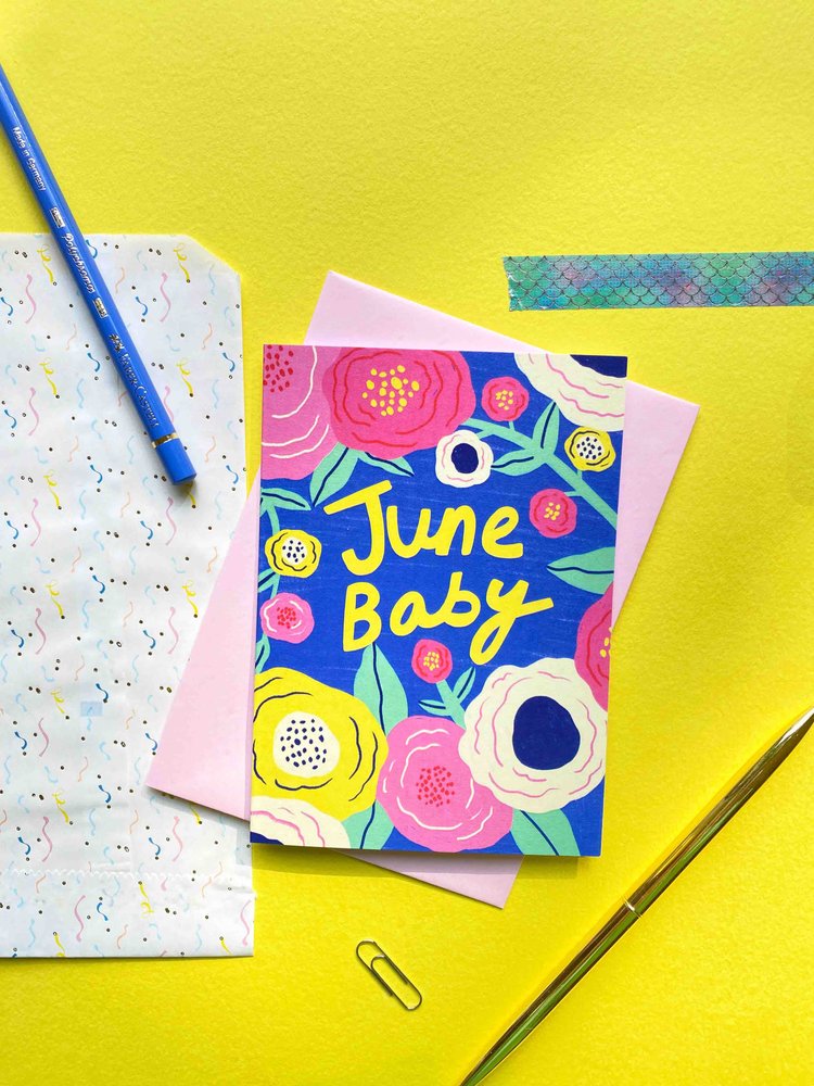 New Baby Card - One For Each Month-Neighbourhood Store 
