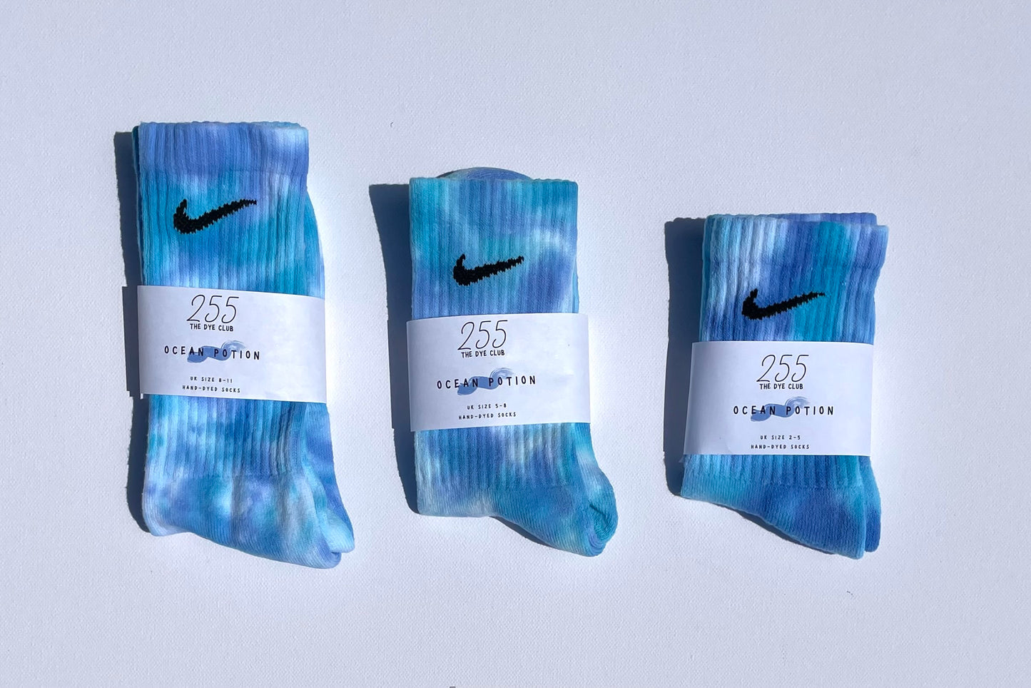 Hand-dyed Nike Socks - Various'