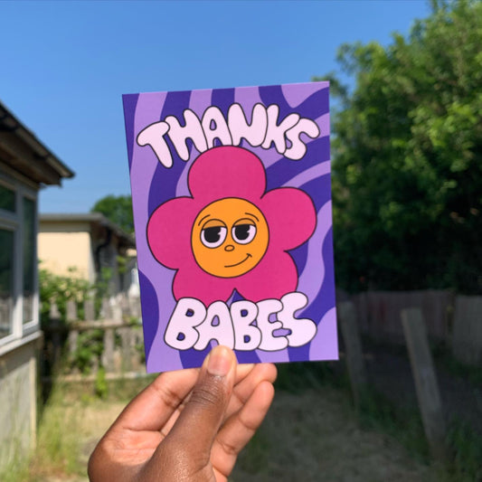 Thanks Babes Card