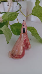 Dog Ringholder Statue