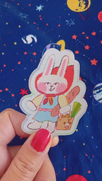 Grocery Bunny Sticker