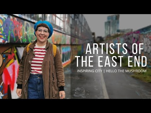 Paste Up 'I LOVE SHOREHAM' Kitty. Yellow Print Version