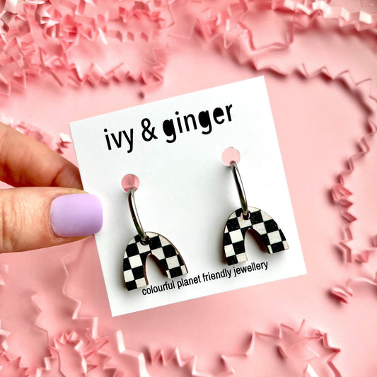 Small Checkerboard Arch Hoops