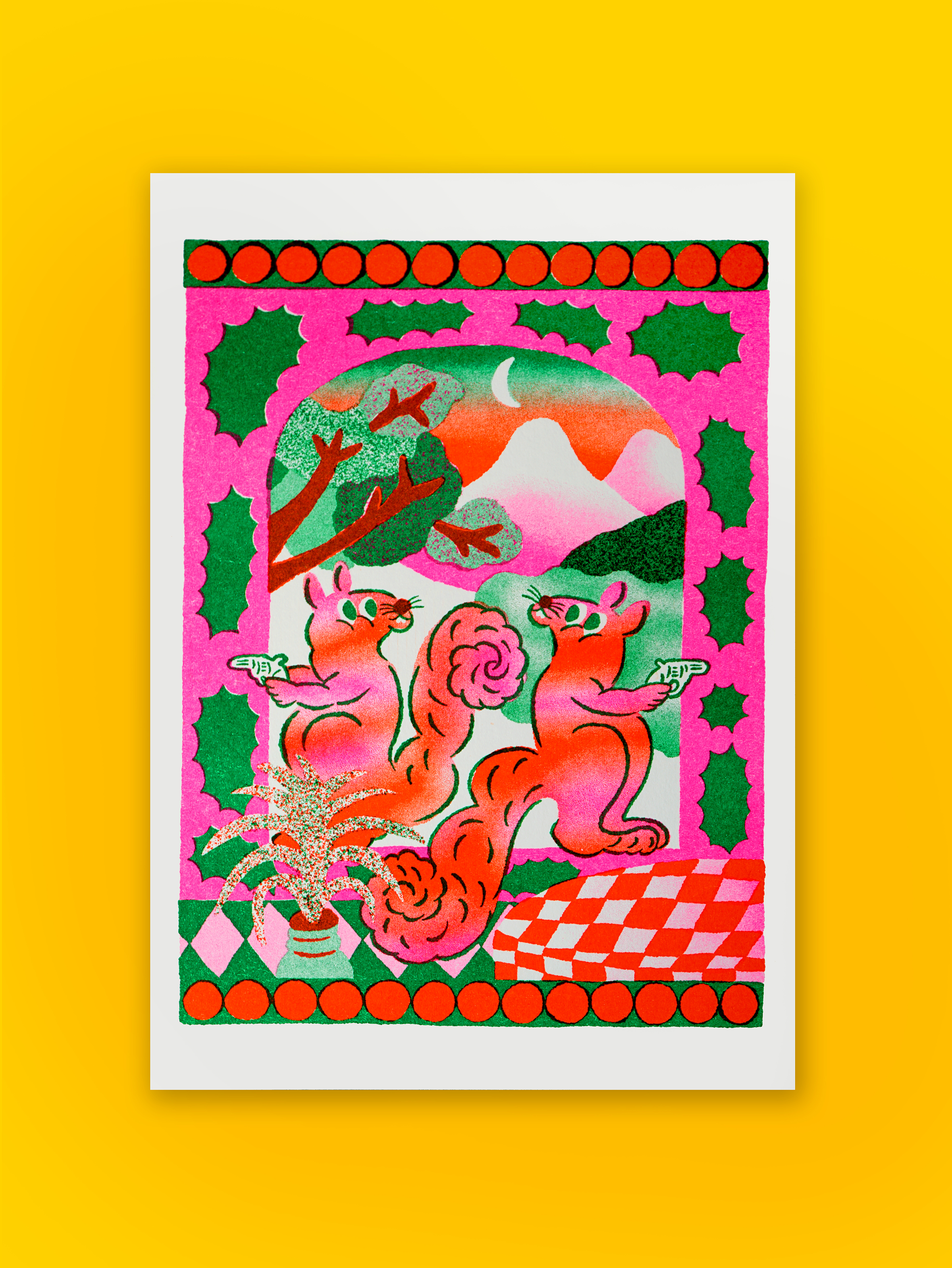 Squirrel Gang Print-Neighbourhood Store 