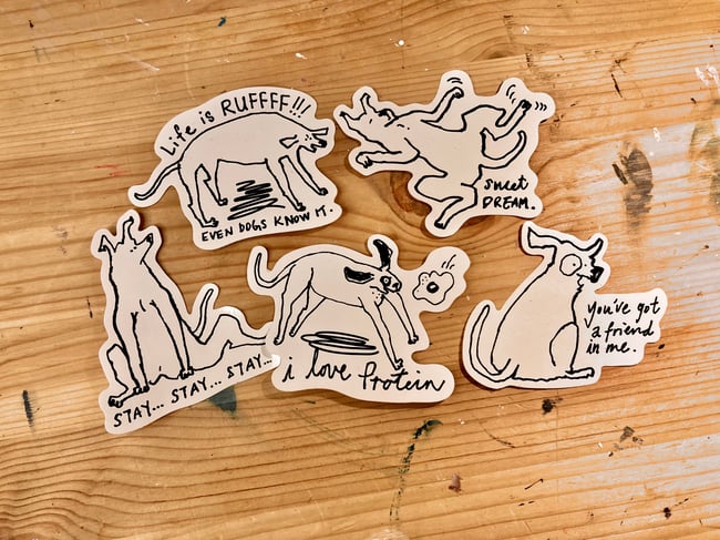 CHEEEERY DOG STICKERS - VOL 1