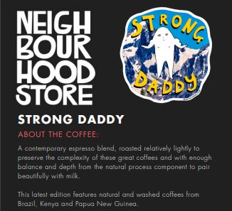 Strong Daddy 250g - Espresso