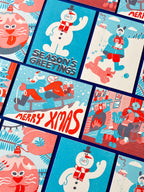 YUK FUN Christmas Cards Various