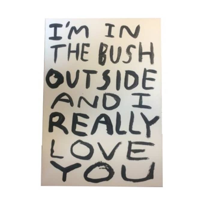 IN THE BUSH CARD