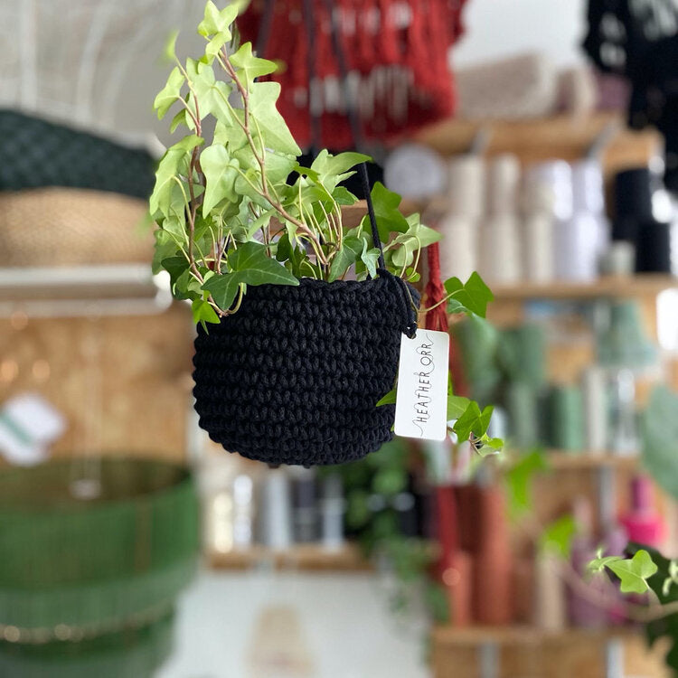 Medium Crochet Plant Pot Heather Orr