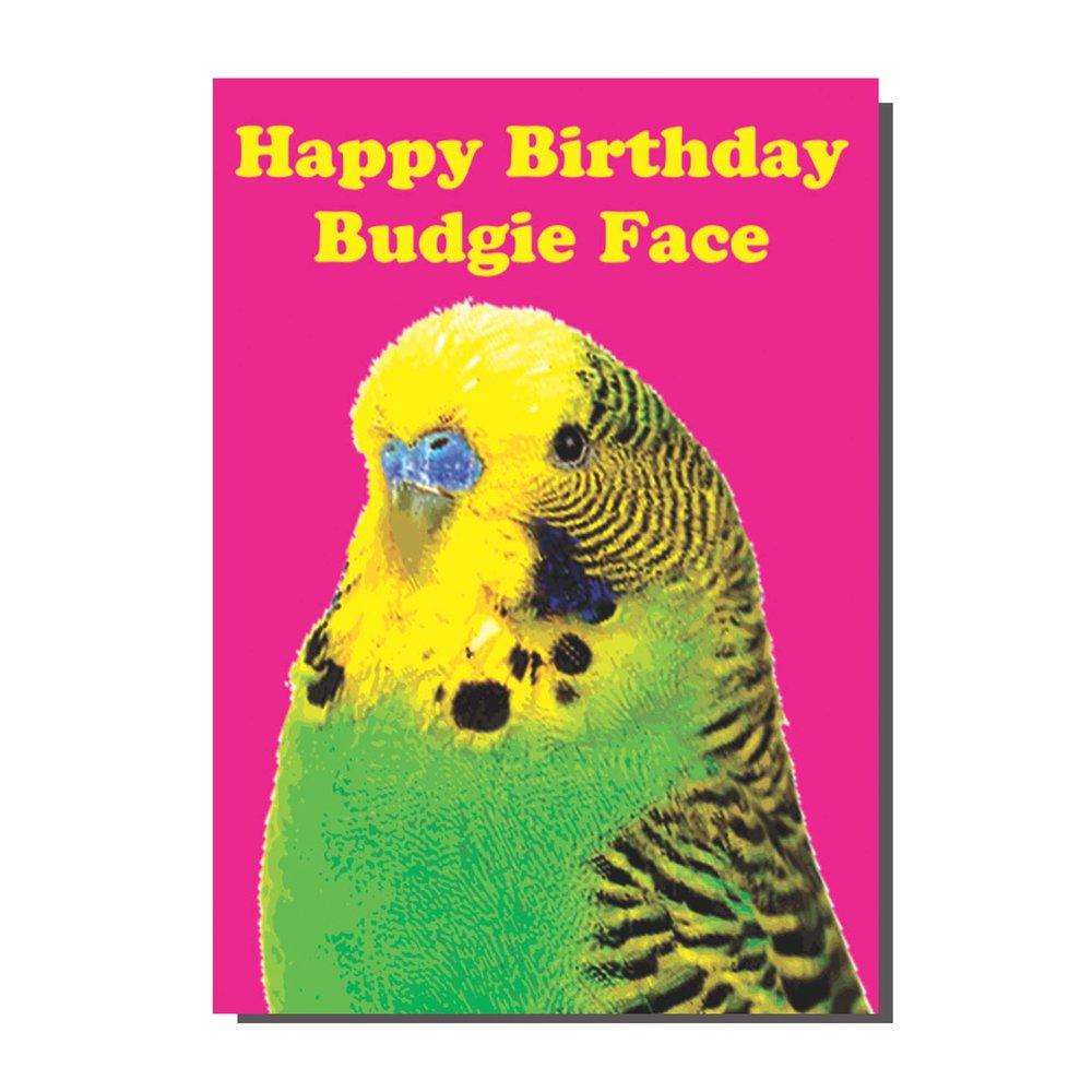 Budgie Face BITE YOUR GRANNY