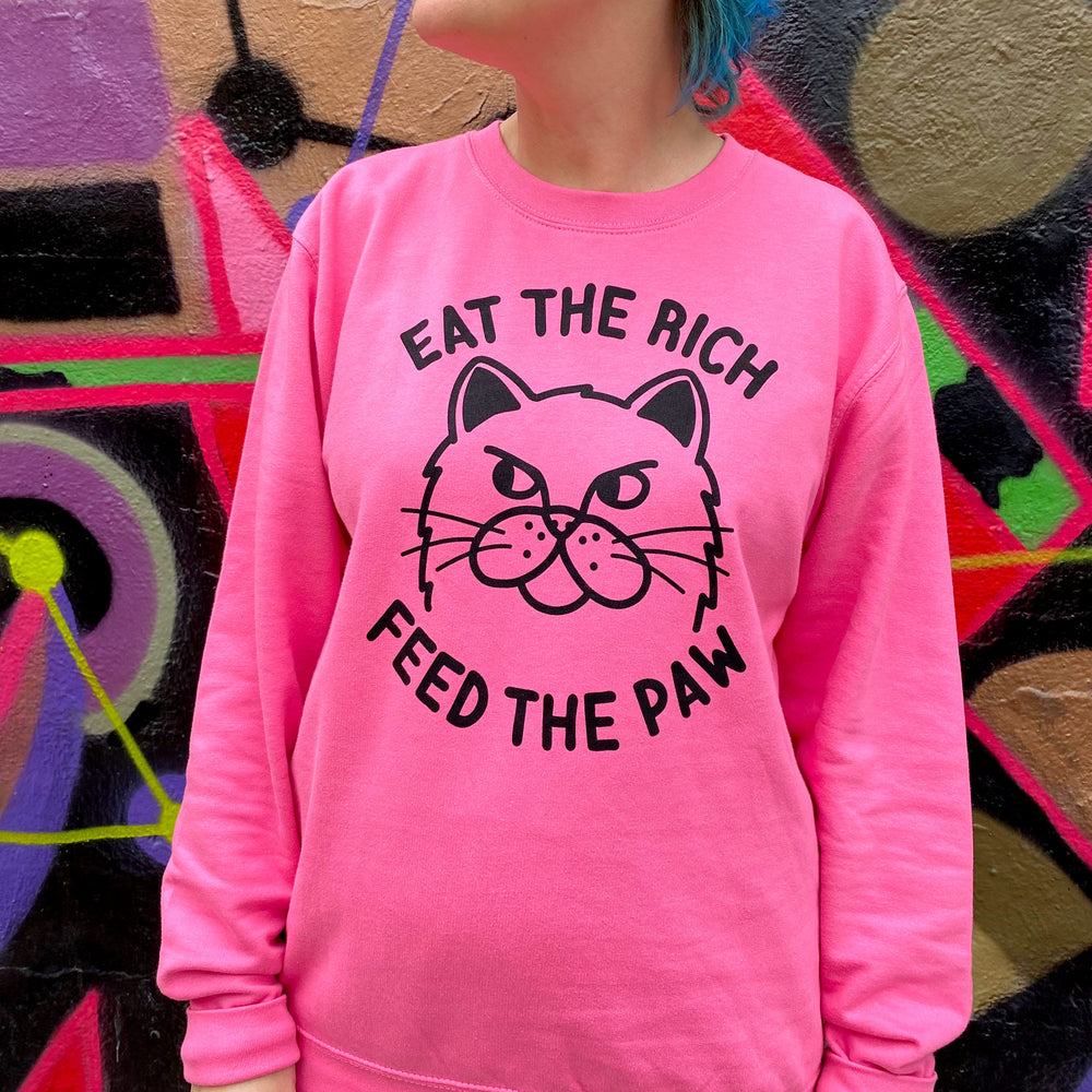 Eat the Rich Adult Sweatshirt