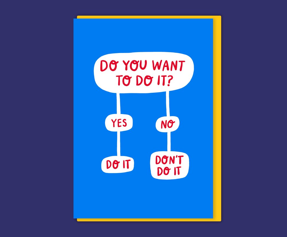 Do You Want To Do It? (Card)