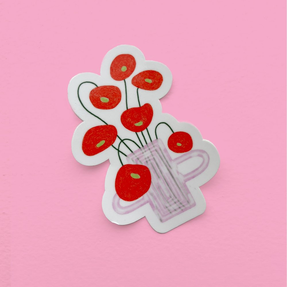 Poppies Sticker