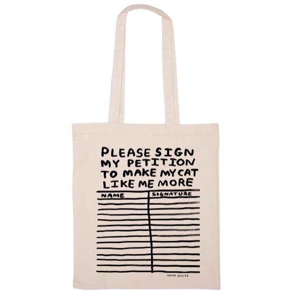 PETITION TO MAKE MY CAT LIKE ME TOTE-Neighbourhood Store 