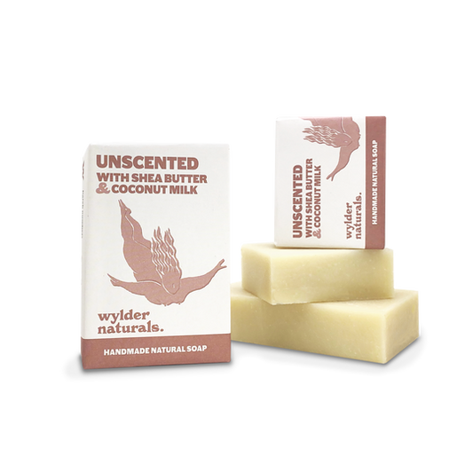 Unscented with Shea Butter & Coconut Milk Soap
