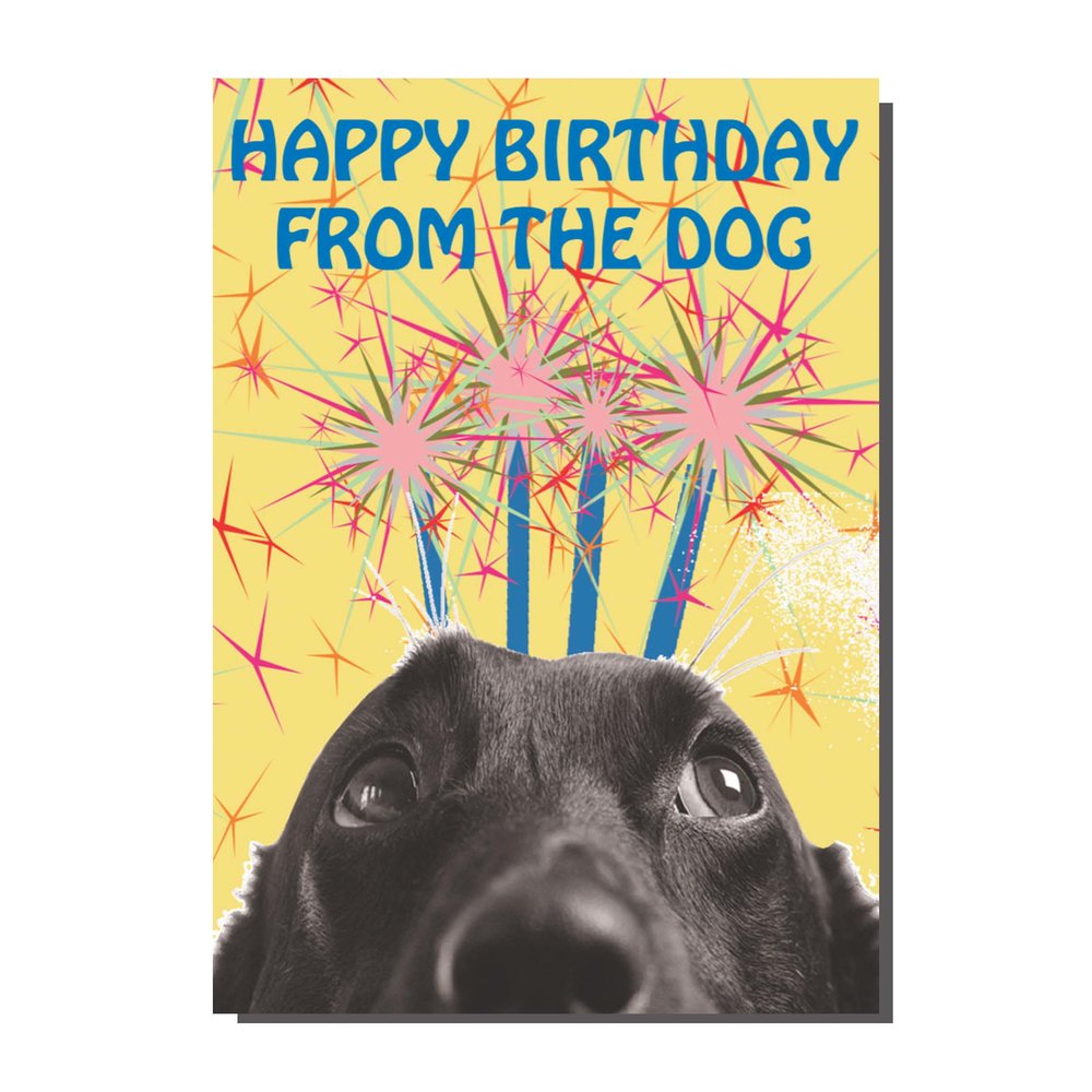 Happy Birthday From The Dog-Neighbourhood Store 