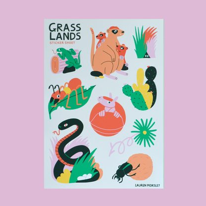 Grassland Sticker Sheet