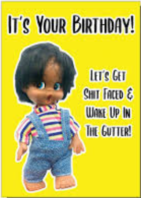 Wake Up in the Gutter Card-Neighbourhood Store 