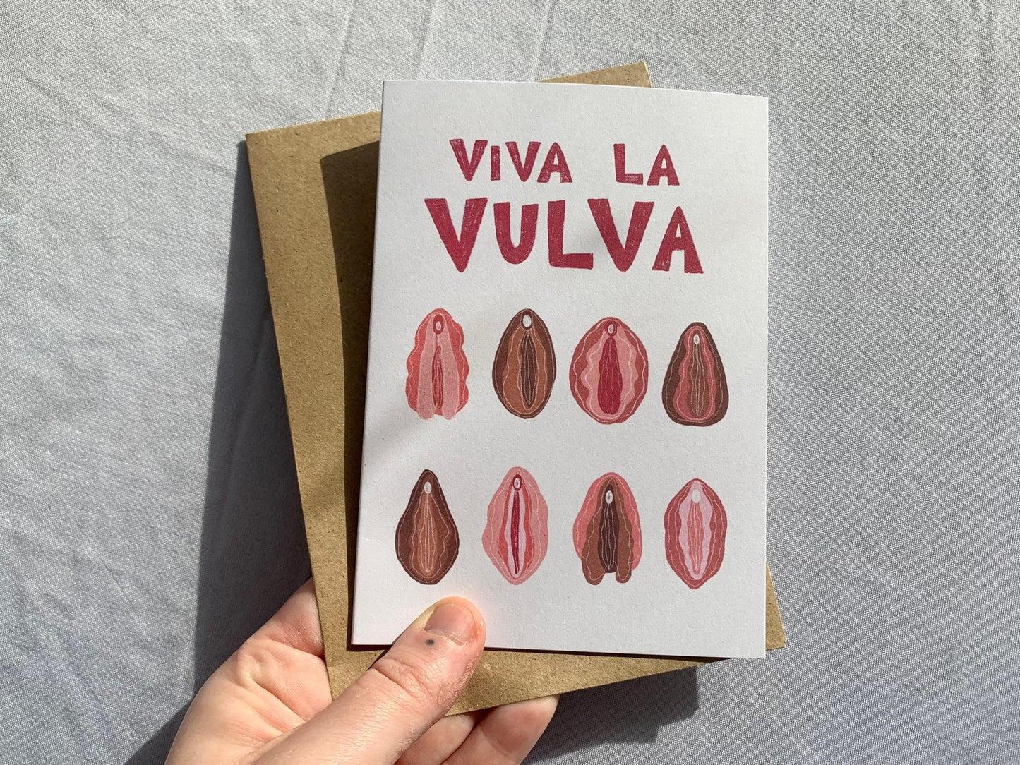 Viva la vulva card