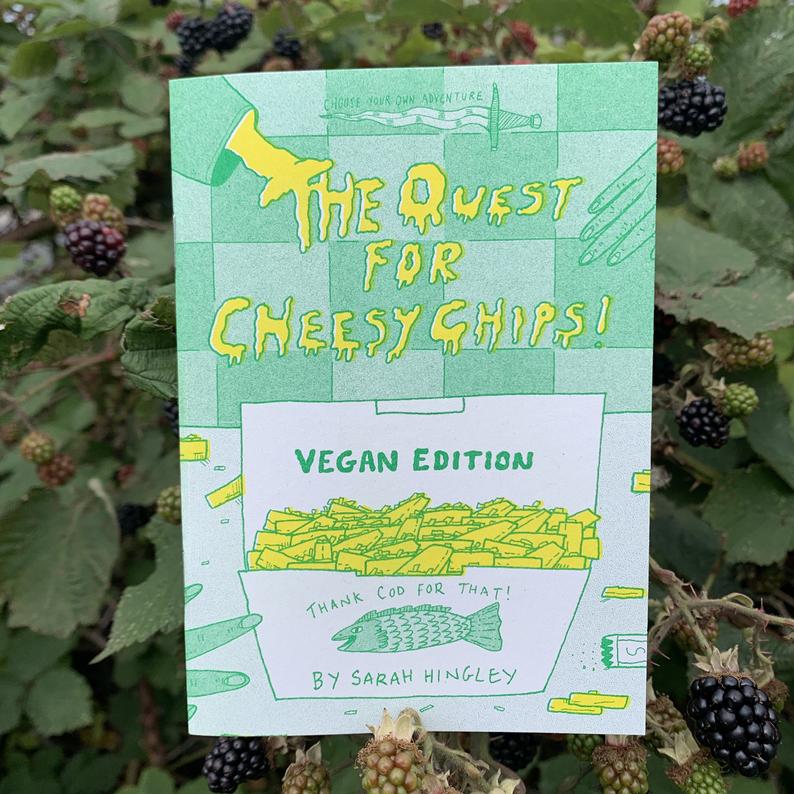 The Quest for Cheesey Chips (vegan) Zine-Neighbourhood Store 