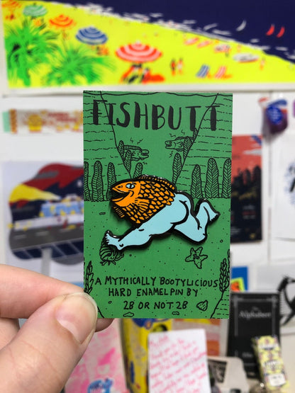 Fish Butt Pin 2B Or Not 2B