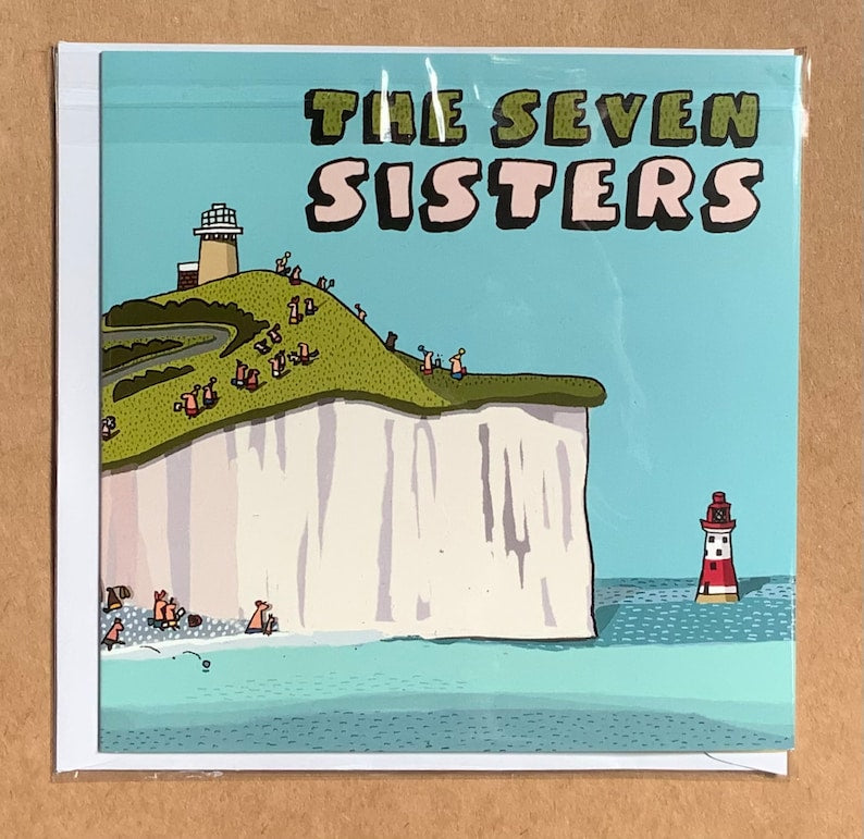 Seven Sister Concertina Card