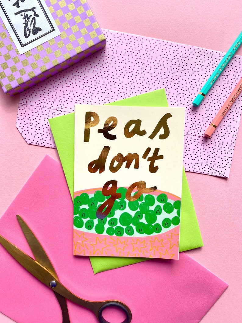 Peas don't go