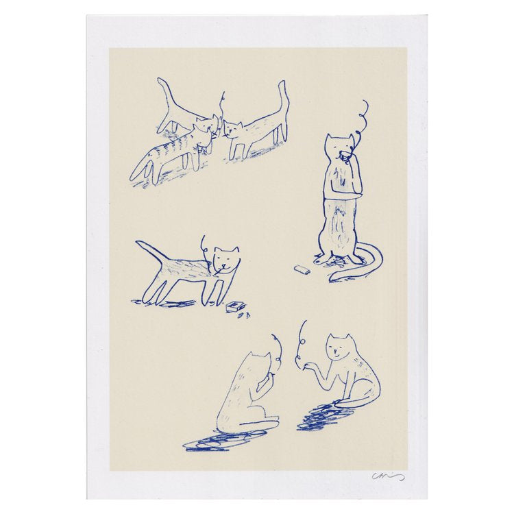 Smoking Cats-Neighbourhood Store 